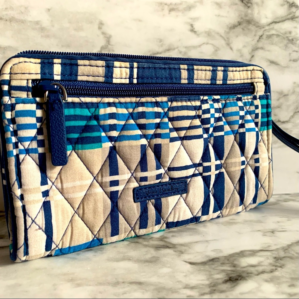 Vera Bradley Santiago Woven RFID Wristlet